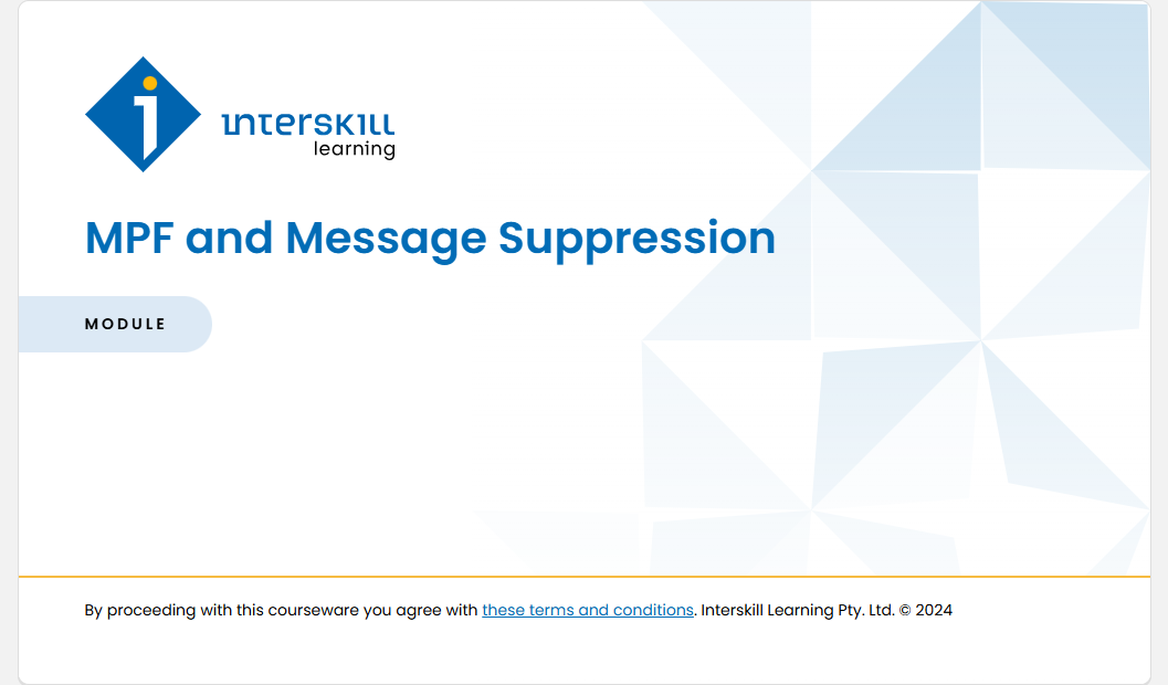 MPF 與訊息抑制 screenshot