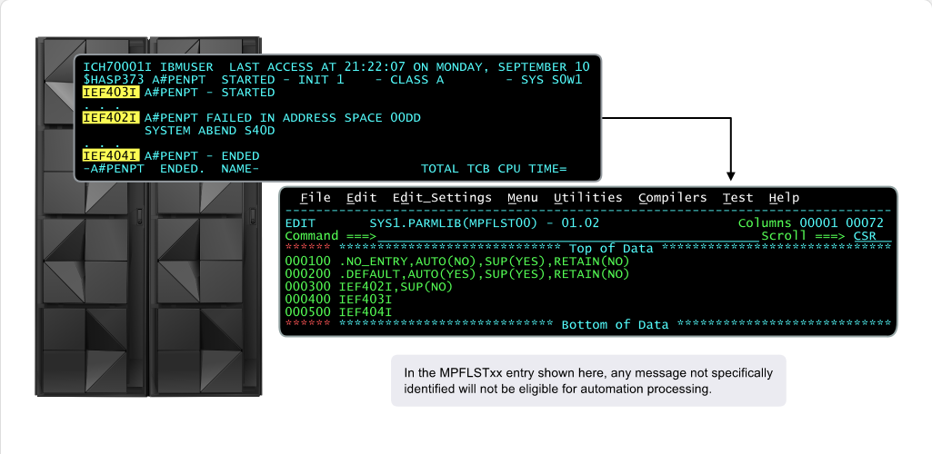 MPF 與訊息抑制 - .NO_ENTRY 參數 screenshot