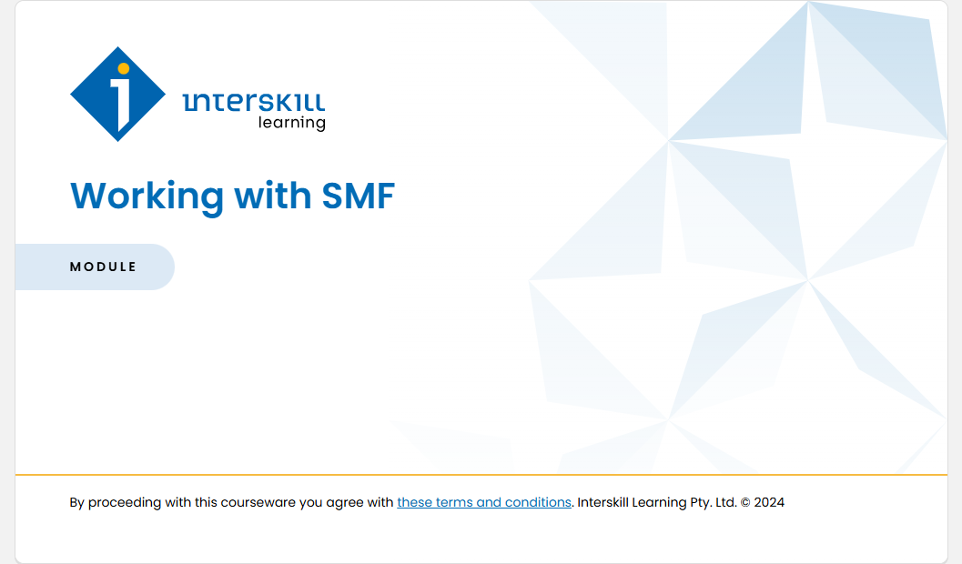 使用 SMF screenshot
